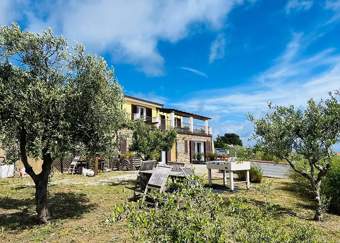 Bella Vista - 180 Grad Fantastischer Meerblick & Pool Apartman Poggi